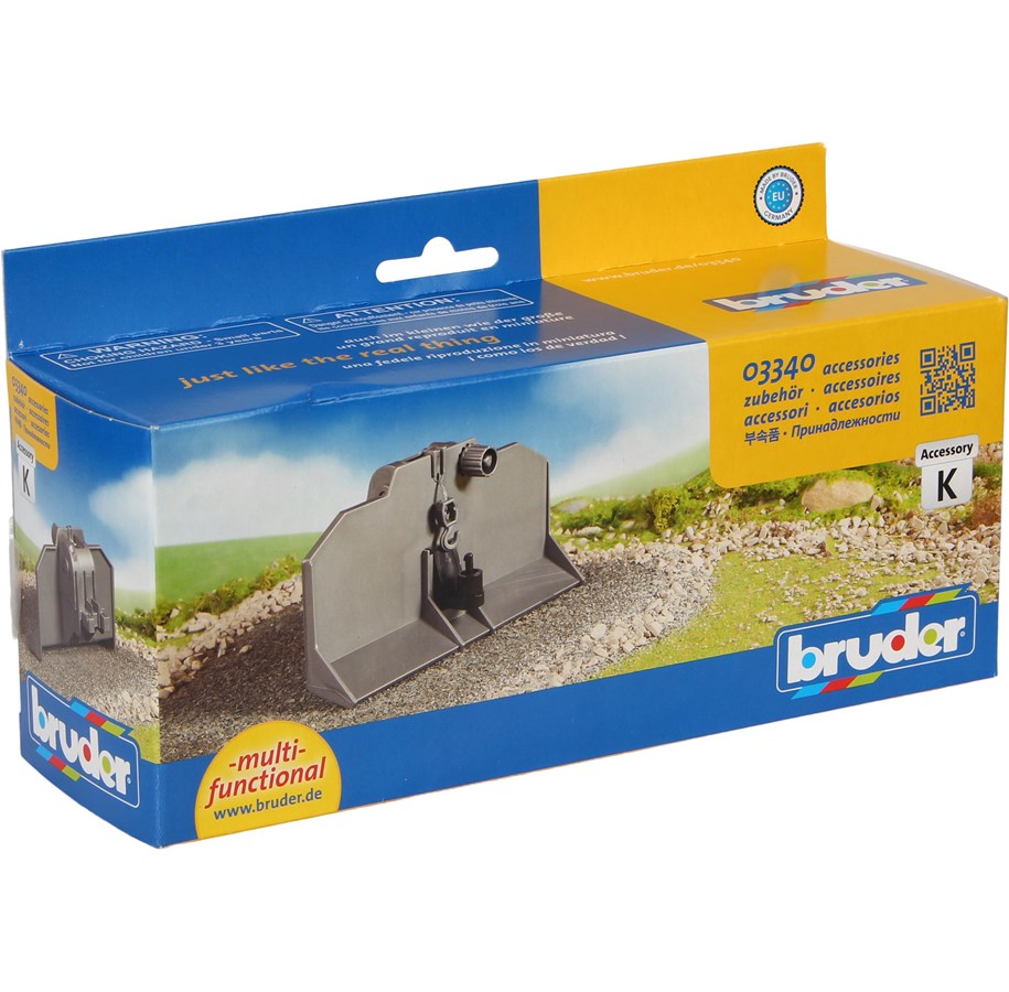 Leluautot - Bruder Accessories: Forestry blade and winch - BR3340
