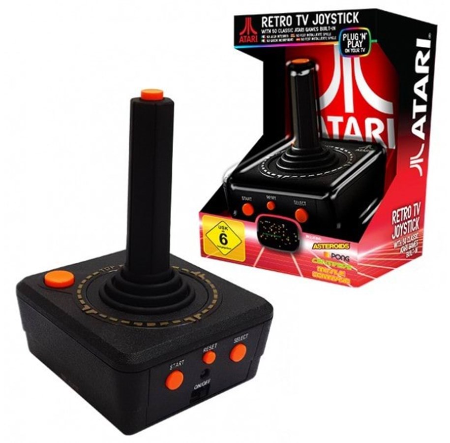 Pelikonsolit - Atari TV Plug and Play Joystick - FG-BAVL-CTR-E