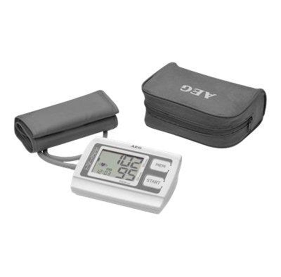 Terveys - AEG verenpainemittari BMG 5611 - blood pressure monitor - white/grey - BMG 5611