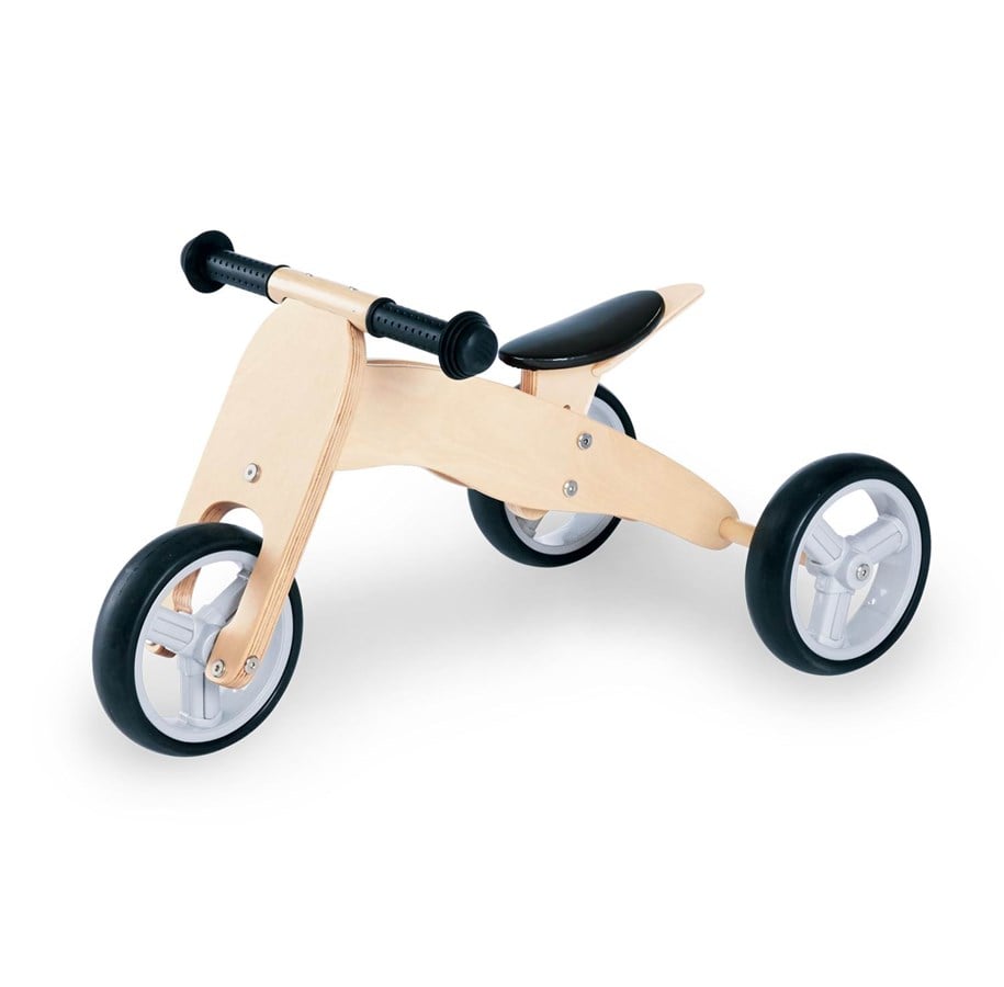 Tasapainopyörät, potkuautot ja potkulaudat - Pinolino Kombi Trehjuling och Springcykel, Charlie/Natur - 239428