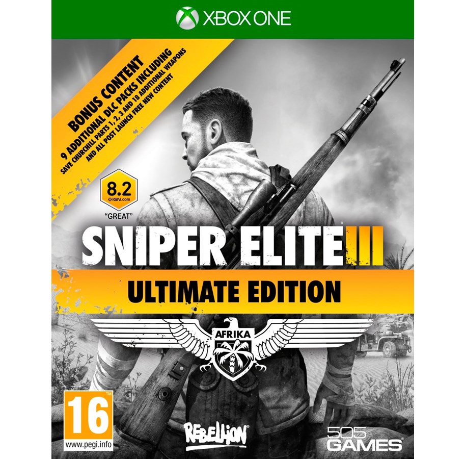 Pelit - Sniper Elite 3: Ultimate Edition - Microsoft Xbox One - Toiminta - 8023171036045