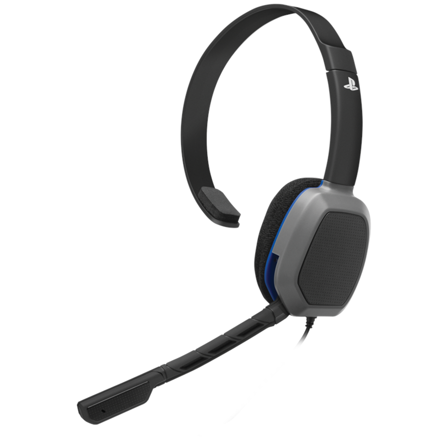 Pelit - lisävarusteet - PDP LvL 1 Wired Stereo Headset for PS4 licensed - Wired Headset - Sony PlayStation 4 - 708056062736