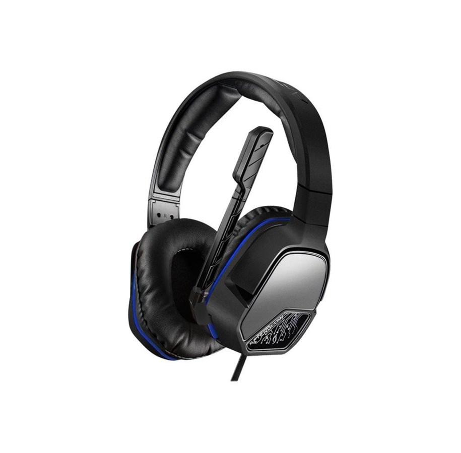 Pelit - lisävarusteet - PDP LvL 3 Wired Stereo Headset for PS4 licensed - Wired Headset - Sony PlayStation 4 - 051-032-EU-LIC