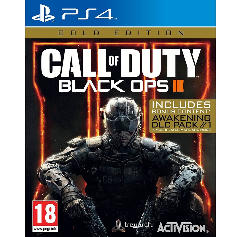 Pelit - Call of Duty: Black Ops III - Gold Edition - Sony PlayStation 4 - FPS - 5030917216725