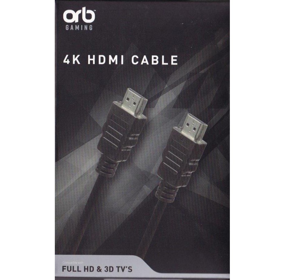 Pelit - lisävarusteet - Orb HDMI Cable 2.0 For 4K Video - Wired Lisävarusteet pelikonsoleille - Microsoft Xbox One S - 6942949013229