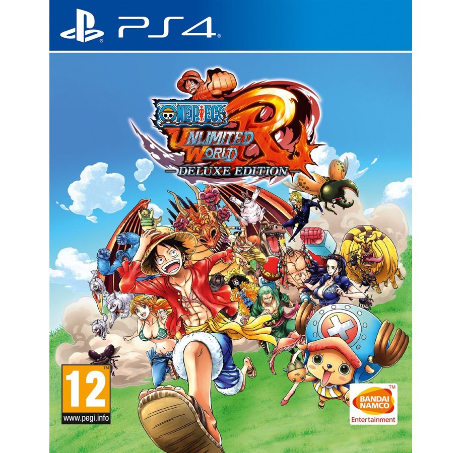 Pelit - One Piece: Unlimited World Punainen Deluxe - Sony PlayStation 4 - RPG - 3391891996341