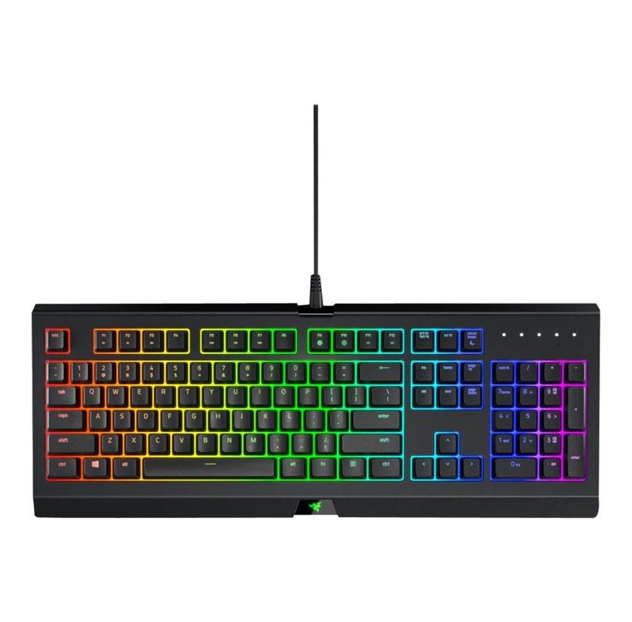 Näppäimistöt - Razer Cynosa Chroma - Pelinäppäimistö - Pohjoismainen - Musta - RZ03-02260700-R3N1