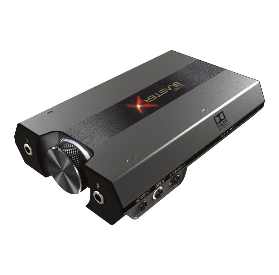 Äänikortit - Creative Sound BlasterX G6 -äänikortti - 70SB177000000