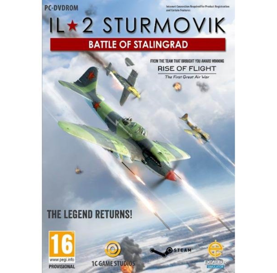 Pelit - IL-2 Sturmovik - Battle of Stalingrad - Windows - Simulaatio - 5060020478307