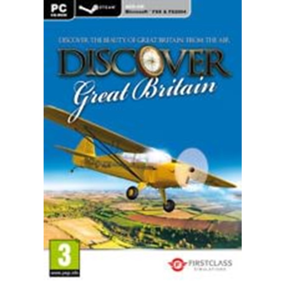 Pelit - Flight Simulator X: Discover Great Britain - Windows - Simulaatio - 5055957700645