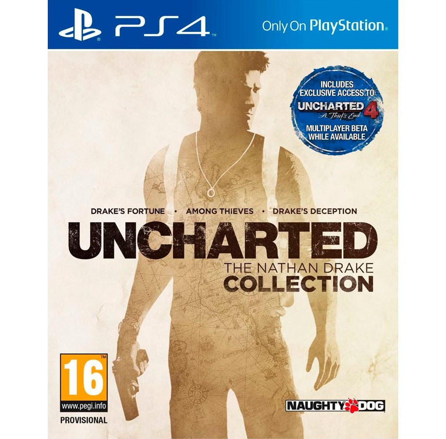 Pelit - Uncharted: The Nathan Drake Collection - Sony PlayStation 4 - Kokoelma - 711719501367