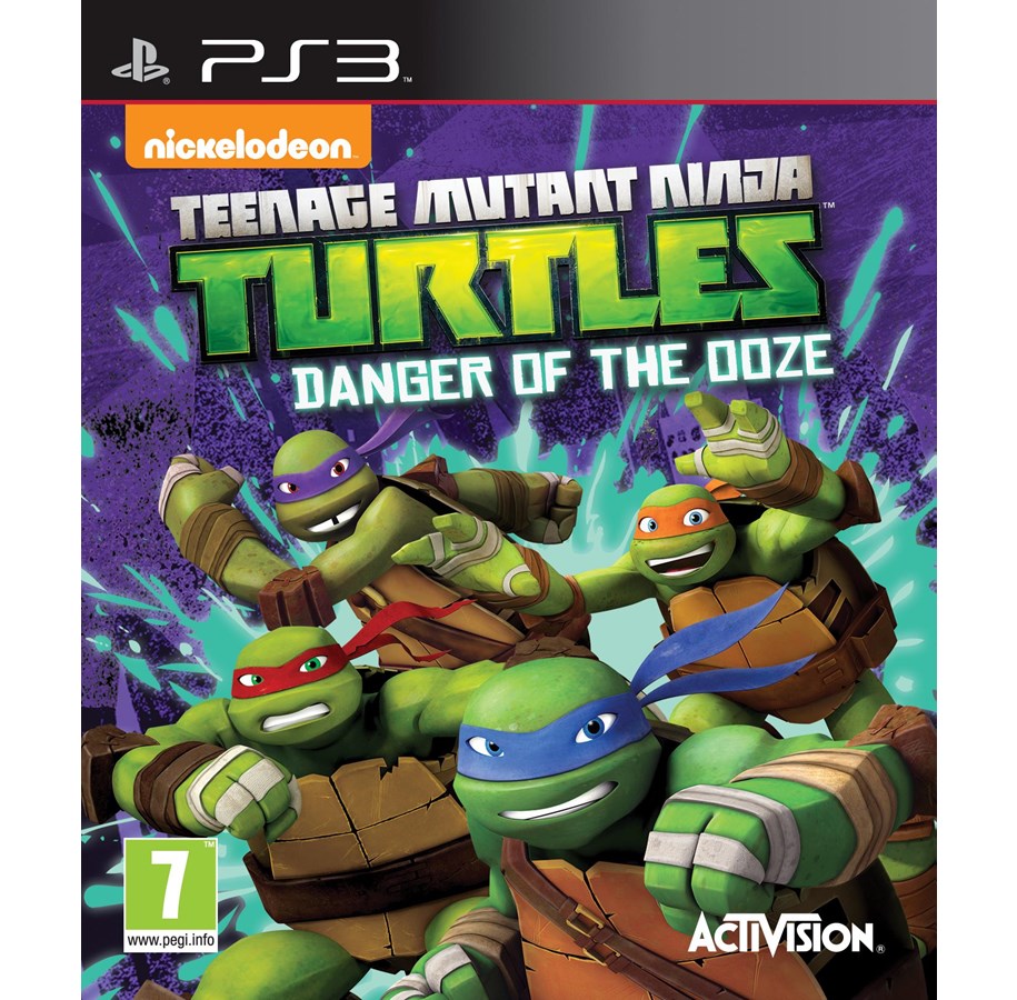 Pelit - Teenage Mutant Ninja Turtles: Danger of the Ooze - Sony PlayStation 3 - Toiminta/Seikkailu - 5030917151040