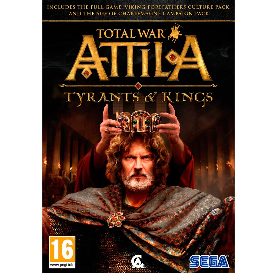Pelit - Total War: Attila - Tyrants and Kings - Windows - 01 - Strategia - 5055277027408