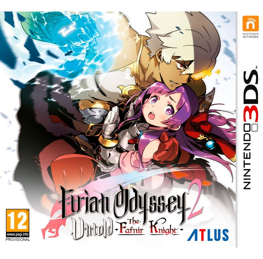 Pelit - Etrian Odyssey 2 Untold: The Fafnir Knight - Nintendo 3DS - RPG - 5060112431463