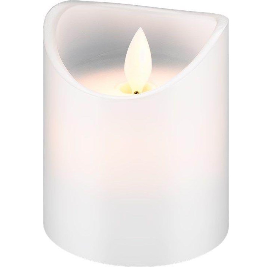 Smart Home - Älykoti - Pro LED vahakynttilä valkoinen 7.5 x 10 cm - 4040849665196