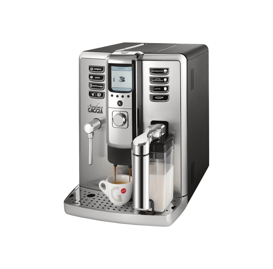 Kahvi ja Espresso - Gaggia Accademia - automatic coffee machine with cappuccinatore - 15 bar - stainless steel - 10003301