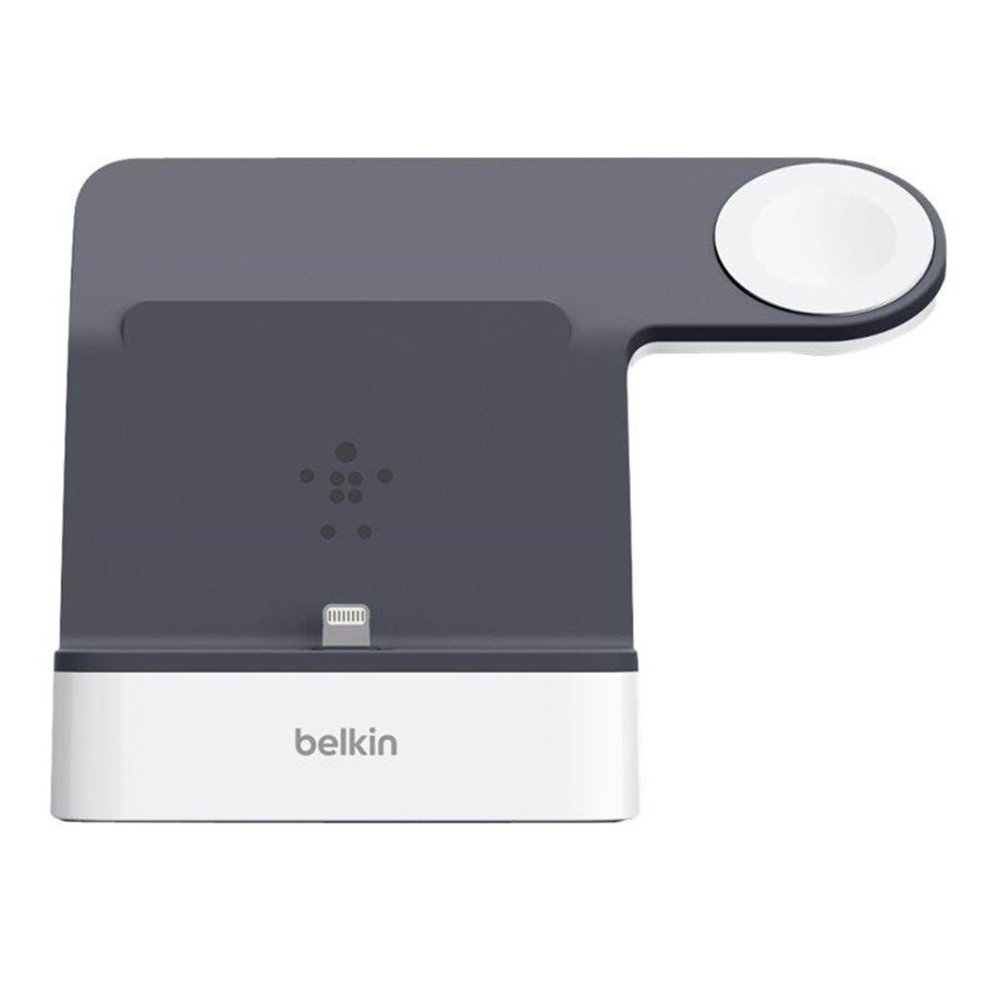 Puhelin - Adapterit & Laturit - Belkin PowerHouse Charge Dock - F8J237VFWHT