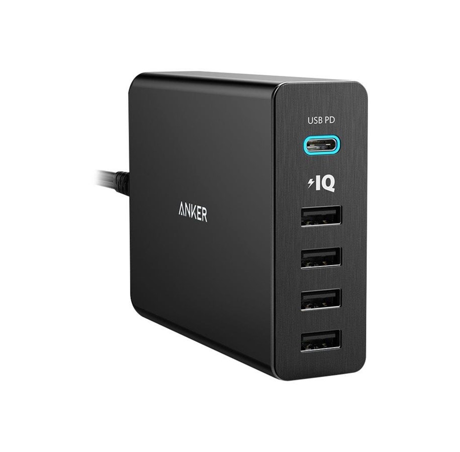 Puhelin - Adapterit & Laturit - Anker PowerPort+ 5 USB-C - A2053L11