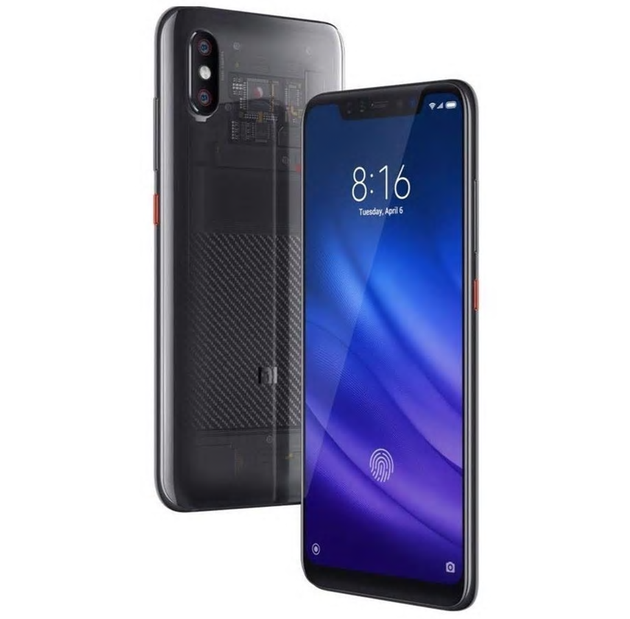 Puhelimet - Xiaomi Mi 8 Pro 128GB/8GB - Transparent Titanium - MZB7000EU