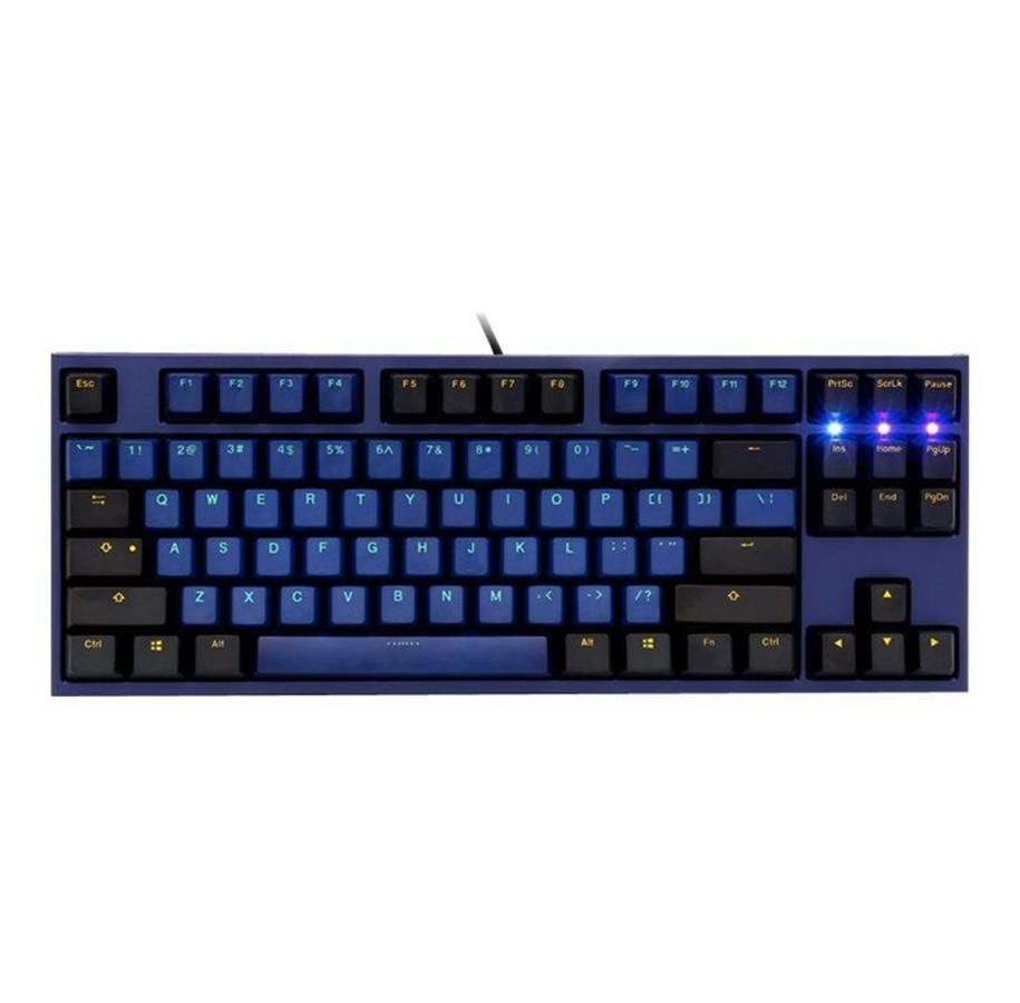 Näppäimistöt - Ducky One 2 Horizon TKL Cherry MX Brown - Pelinäppäimistö - ilman numpadia - Pohjoismainen - Musta - DKON1887-BFIPDZBBH