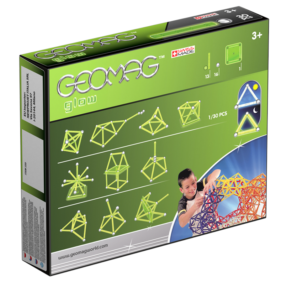Rakennussarjat - Geomag Glow 30 - GM335