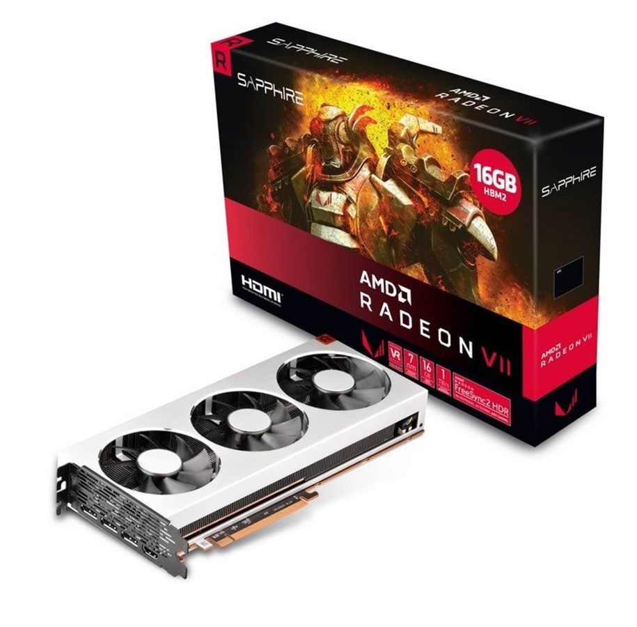 Näytönohjaimet - Sapphire Radeon VII AMD Reference - 16GB HBM2 - Näytönohjaimet - 21291-01-40G