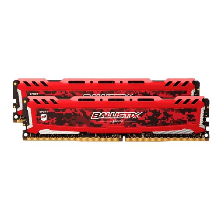 RAM - Crucial Ballistix Sport LT DDR4-3200 CL16 DC - 16GB - BLS2K8G4D32AESEK
