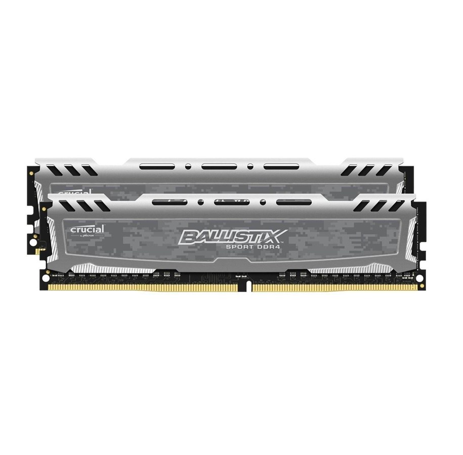 RAM - Crucial Ballistix Sport LT DDR4-3000 CL15 DC - 16GB - BLS2K8G4D30AESBK