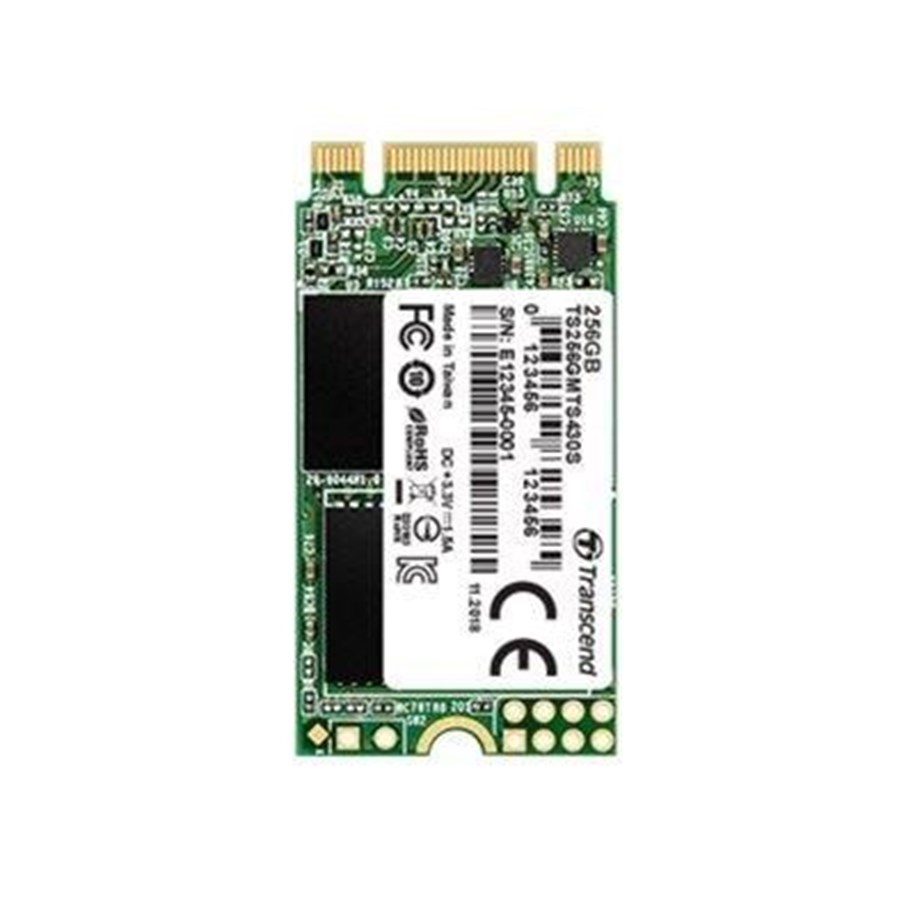 SSD 2 - Transcend 430S SSD - 256GB - M.2 2242 (42mm) SATA-600 - TS256GMTS430S