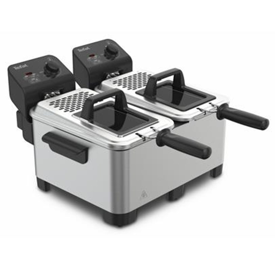 Rasvakeittimet - Tefal Double Pro Fryer - FR361010