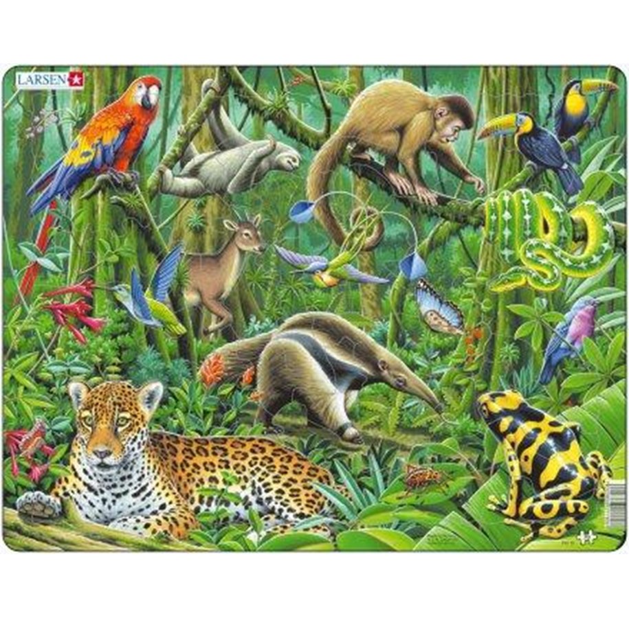 Palapelit - Larsen Puzzles Etelä-Amerikan sademetsä - LA-FH10