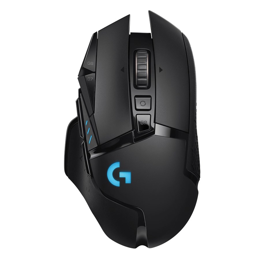 Hiiret - Logitech G502 LIGHTSPEED - Pelihiiri - Optinen - 11 painiketta - Musta RGB-valolla - 910-005568