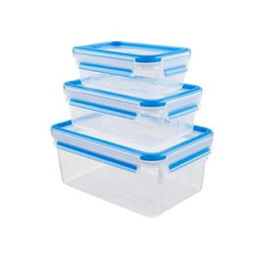 Keittiötarvikkeet - Tefal MasterSeal FRESH -laatikko 3 kpl 0,55/1,0/2,30 L - K3028912