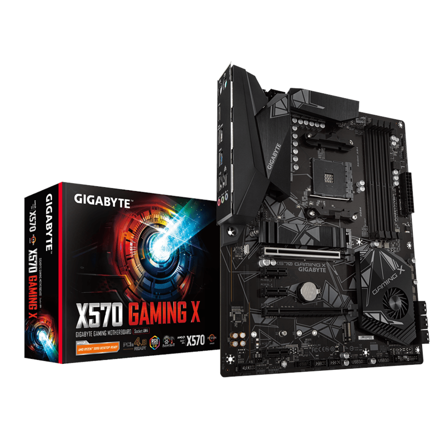 Emolevy - GIGABYTE X570 GAMING X Emolevy - AMD X570 - AMD AM4 - DDR4 RAM - ATX *DEMO* - X570 GAMING X