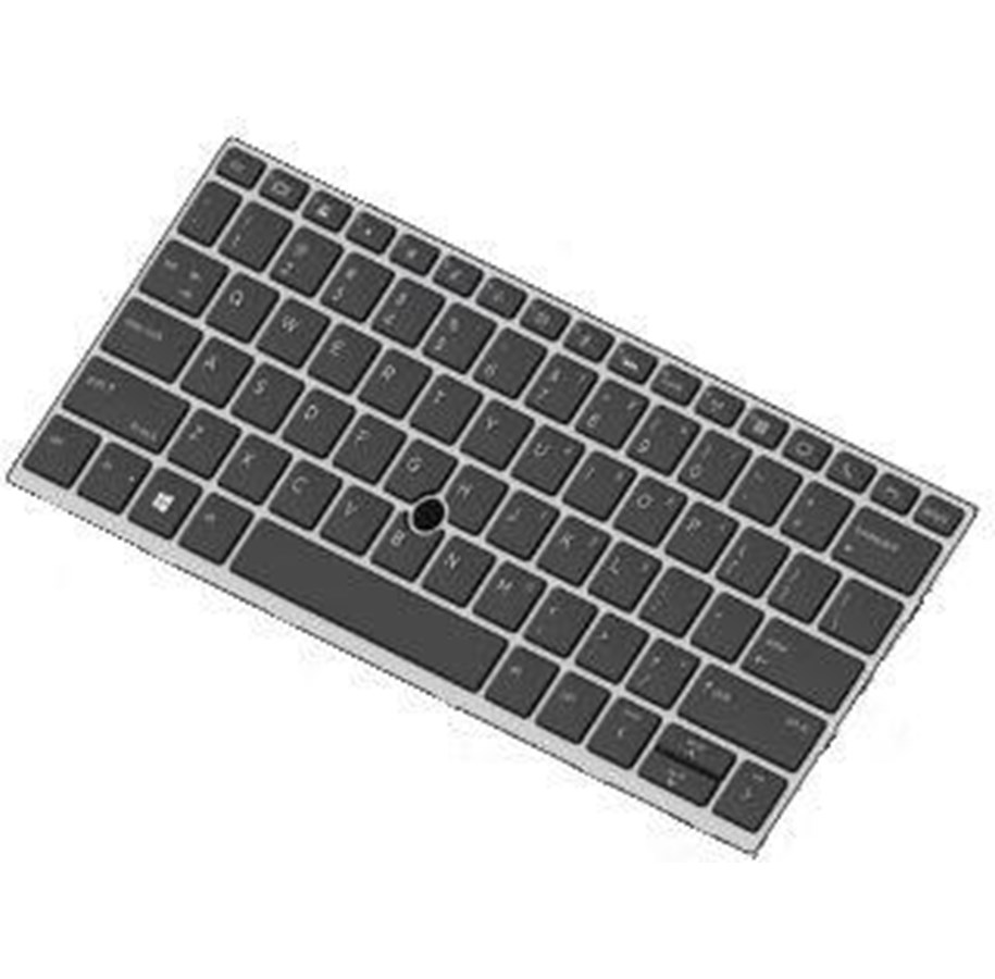 Näppäimistöt - HP DualPoint - Kannettavan tietokoneen näppäimistö – vaihtoon - Englanti (UK) - L13697-031