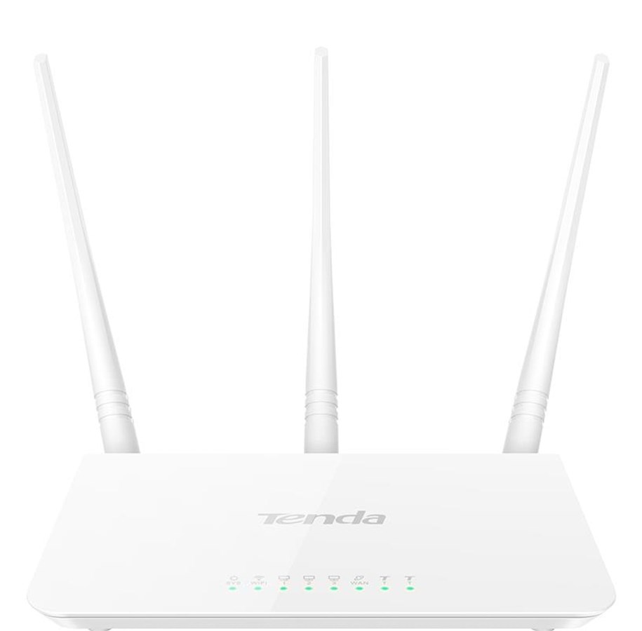Reitittimet  - Tenda F3 300Mbps wireless router - Wireless router N Standard - 802.11n - F3