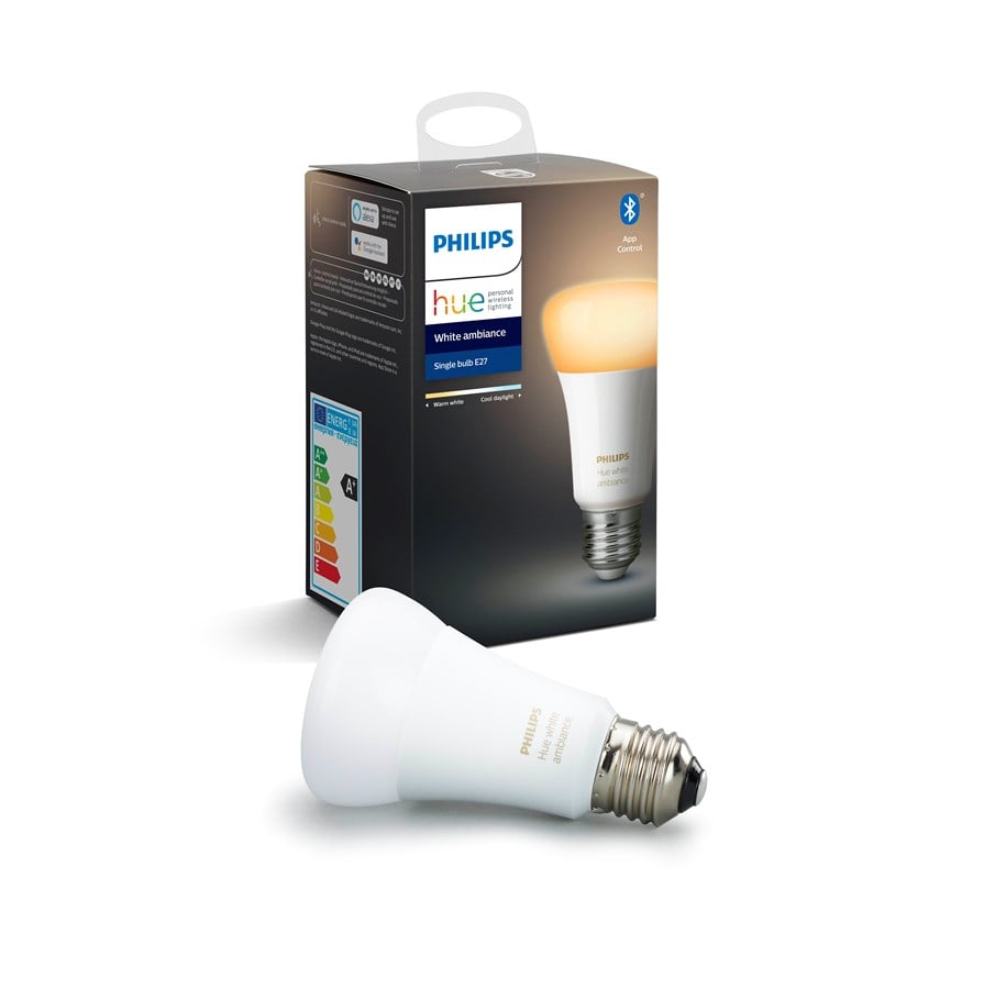 Smart Home - Älykoti - Philips Hue White Ambiance E27 Bulb - BT - 929002216901
