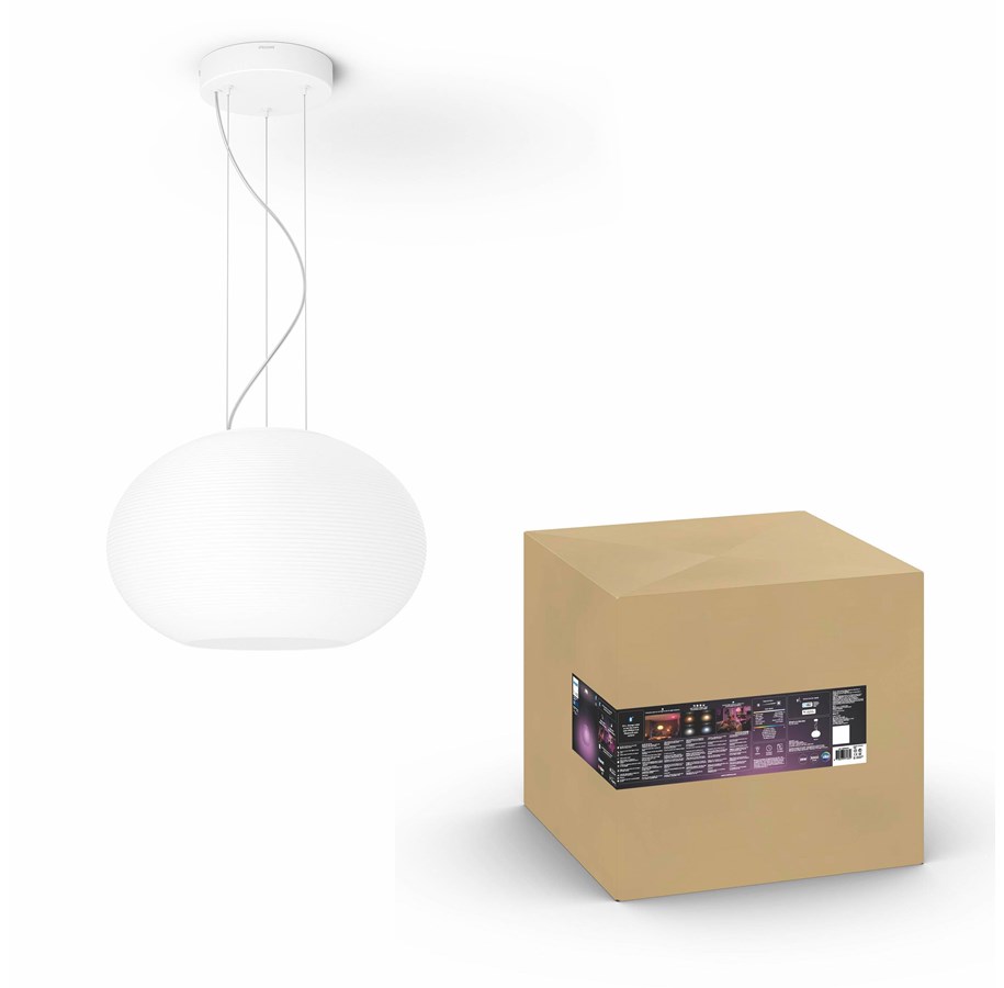 Smart Home - Älykoti - Philips Hue Flourish Pendant - BT - White - 915005872401