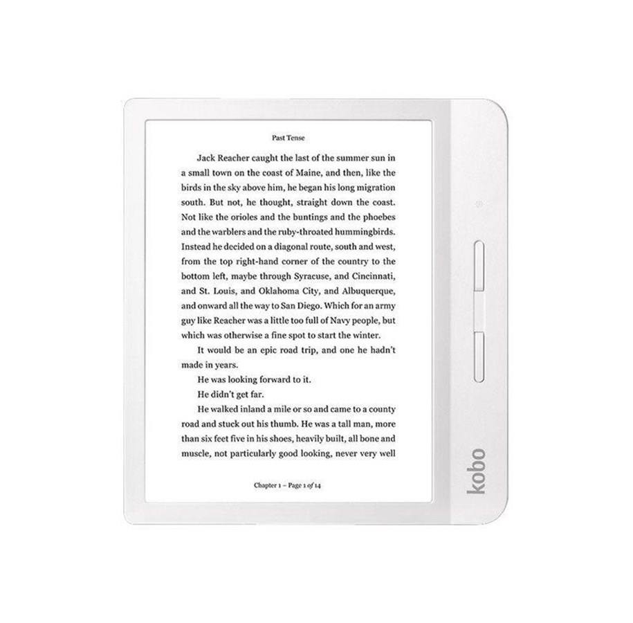 E-kirjan lukulaite - Kobo Libra H2O - eBook reader - 8 GB - 7" - N873-KU-WH-K-EP