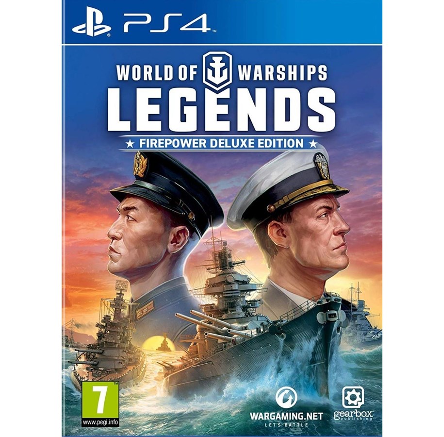 Pelit - World of Warships: Legends (Firepower Deluxe Edition) - Sony PlayStation 4 - Simulaattori - 5060146469227