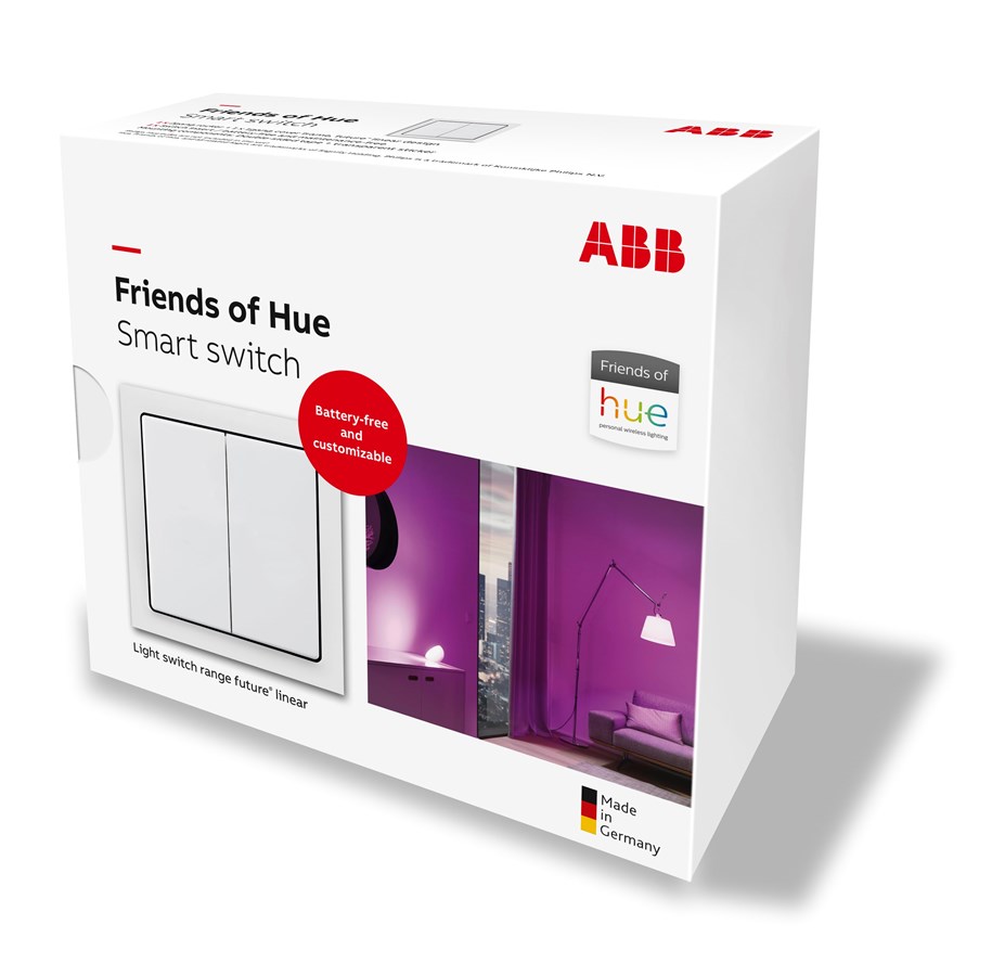Smart Home - Älykoti - ABB Friends of Hue Smart Switch Complete Set - Älykäs kytkin - 2CKA006710A0011