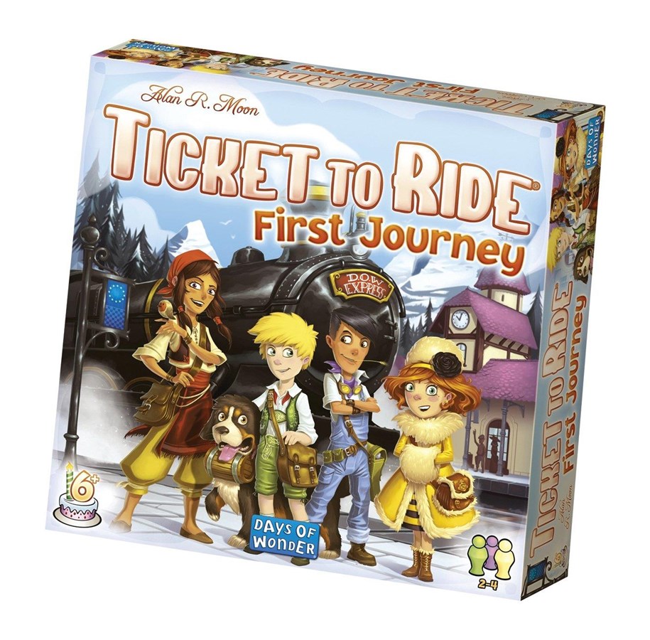 Lautapelit - Days of Wonder Ticket to Ride: Ensimmäinen Matka (Nordic) - DOW720927