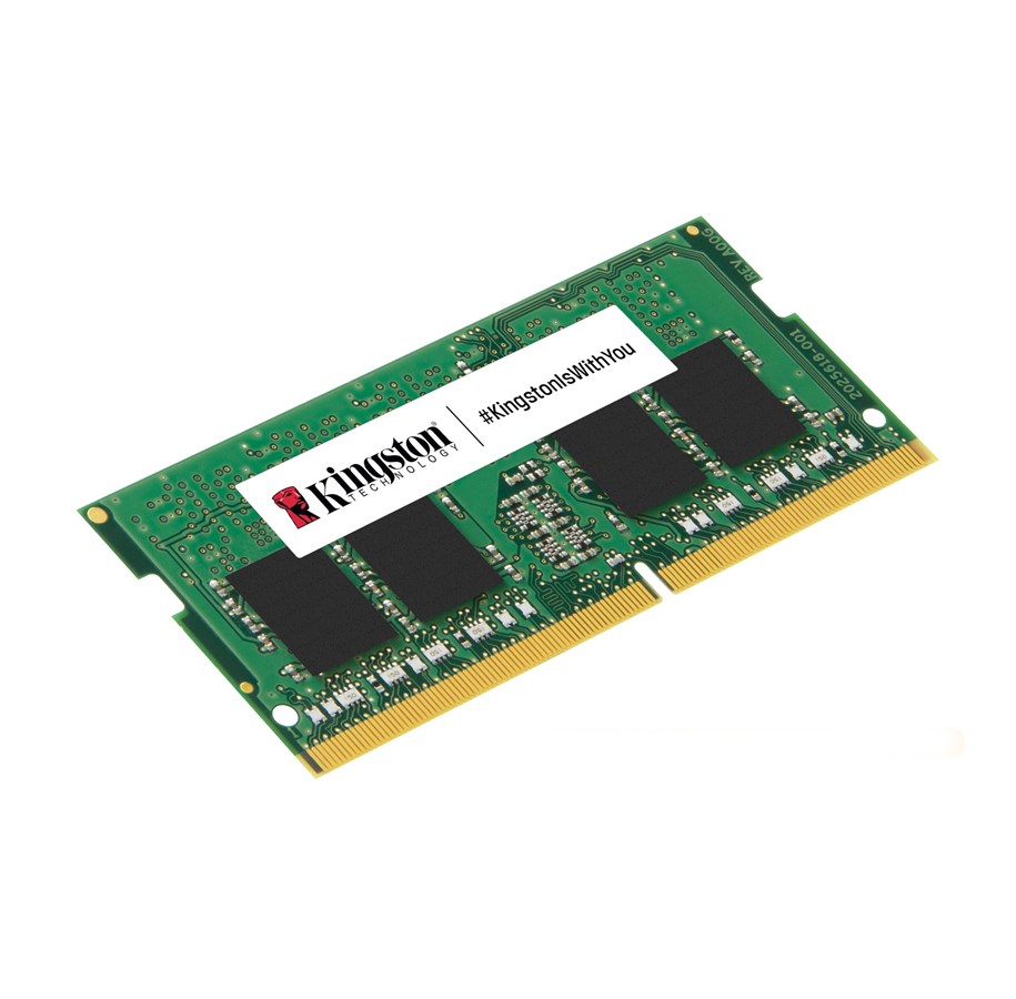 RAM - Kingston ValueRAM SODIMM DDR4-3200 - 4GB - CL22 - Single Channel (1 pcs) - Vihreä - KVR32S22S6/4