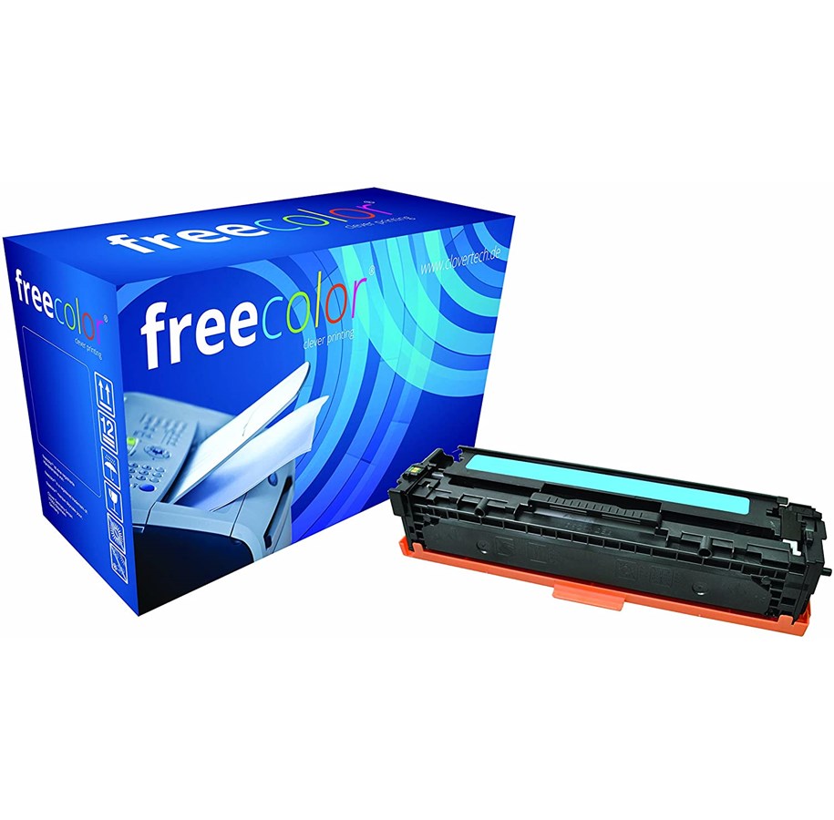 Mustepatruunat, värikasetit ja lisävarusteet - FREECOLOR Toneri Canon LBP 5050/C716 syaani yhteensopiva - LBP5050C-FRC