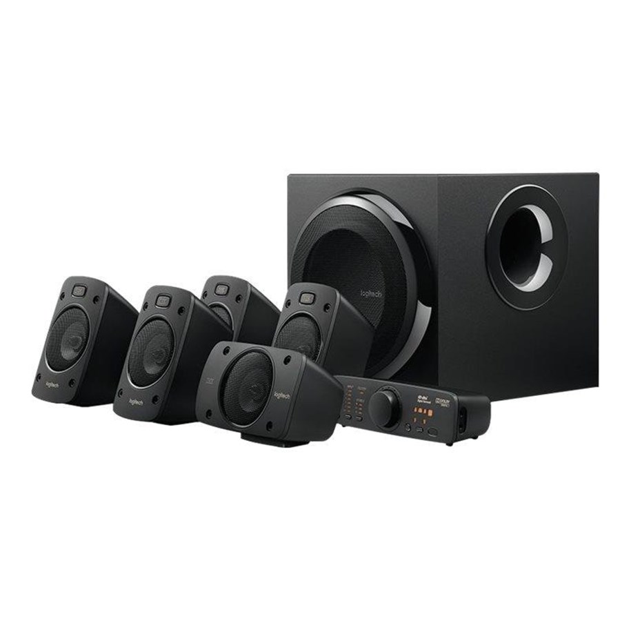 Kotiteatteri - Logitech Z-906 - speaker system - for home theatre - 980-000469