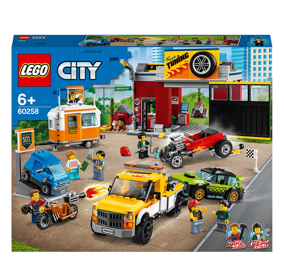 LEGO®  - LEGO City 60258 Tuunausautokorjaamo - 60258