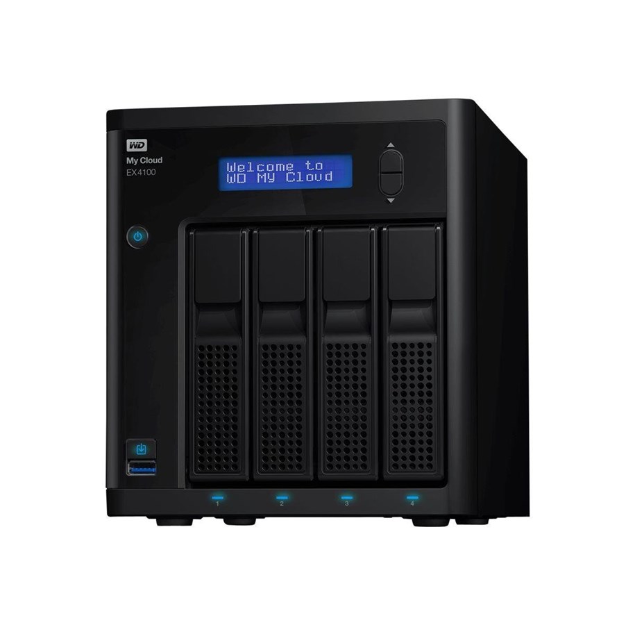 NAS-Palvelimet - WD Minun Cloud EX4100 - NAS-Palvelimet - WDBWZE0160KBK-EESN