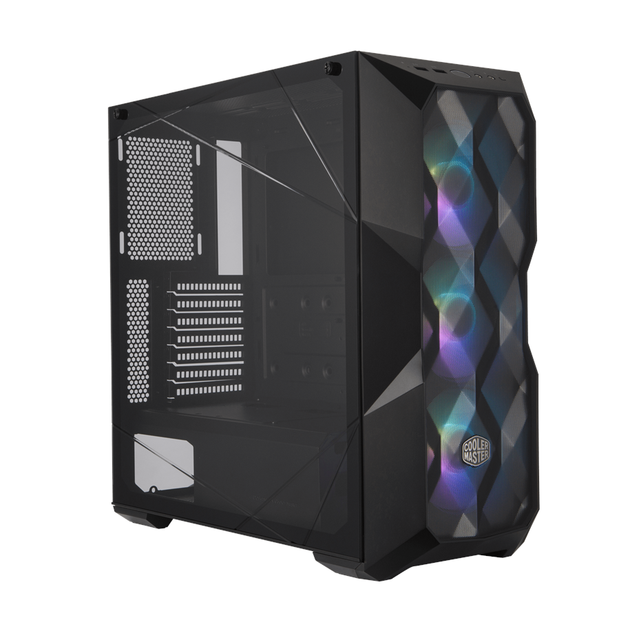 Kotelot - Cooler Master MasterBox TD500 MESH ARGB-ohjaimella - Kotelot - Miditower - Musta - MCB-D500D-KGNN-S01