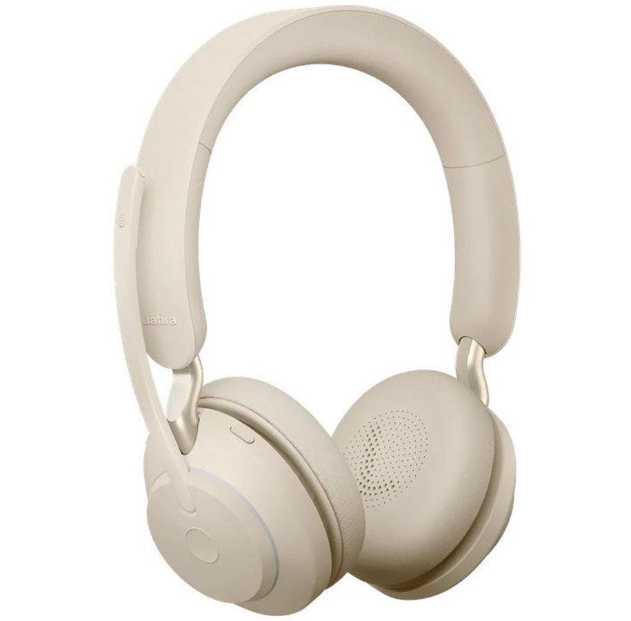 Kuulokkeet - Jabra Evolve2 65 Link380a ms Stereo Beige - 26599-999-998