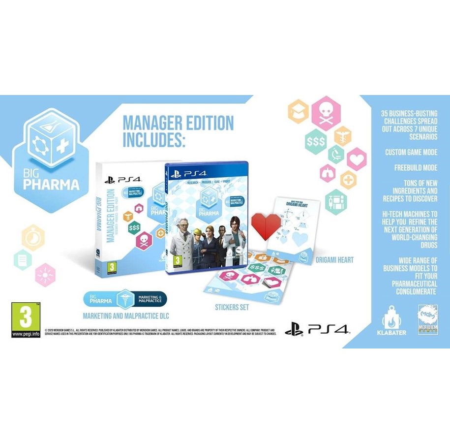 Big Pharma Special Edition Sony PlayStation 4 01 Strategia